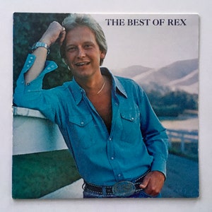 Rex Allen Jr. - The Best of Rex LP Vinyl Record Album,  Warner Bros. Records - BS 3122, 1977, Original Pressing