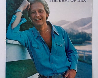 Rex Allen Jr. - The Best of Rex LP Vinyl Record Album,  Warner Bros. Records - BS 3122, 1977, Original Pressing