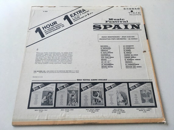 Vinyl records pressing in Spain