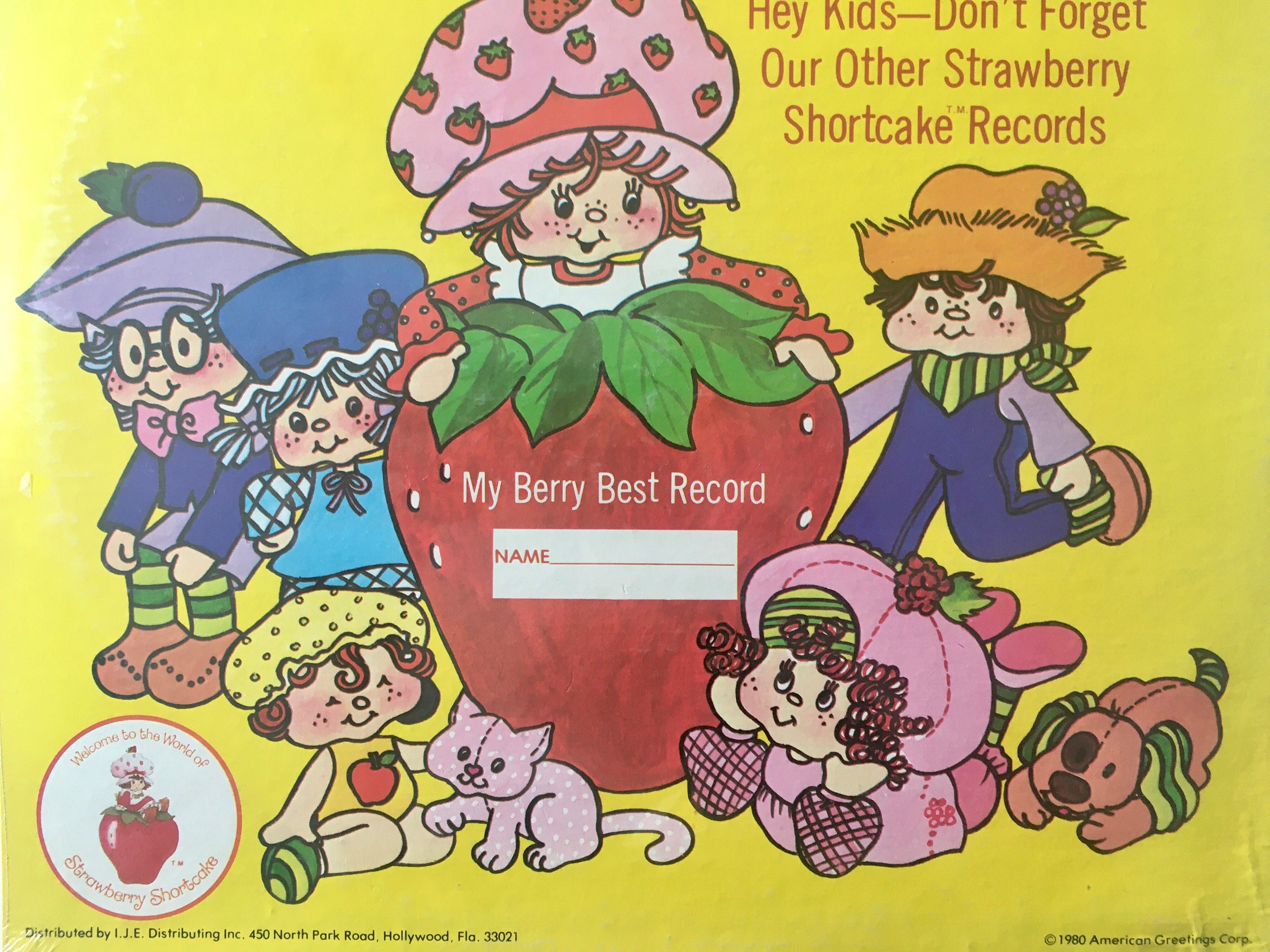 Strawberry Shortcake (the World Of) SEALED LP Vinyl Record Album