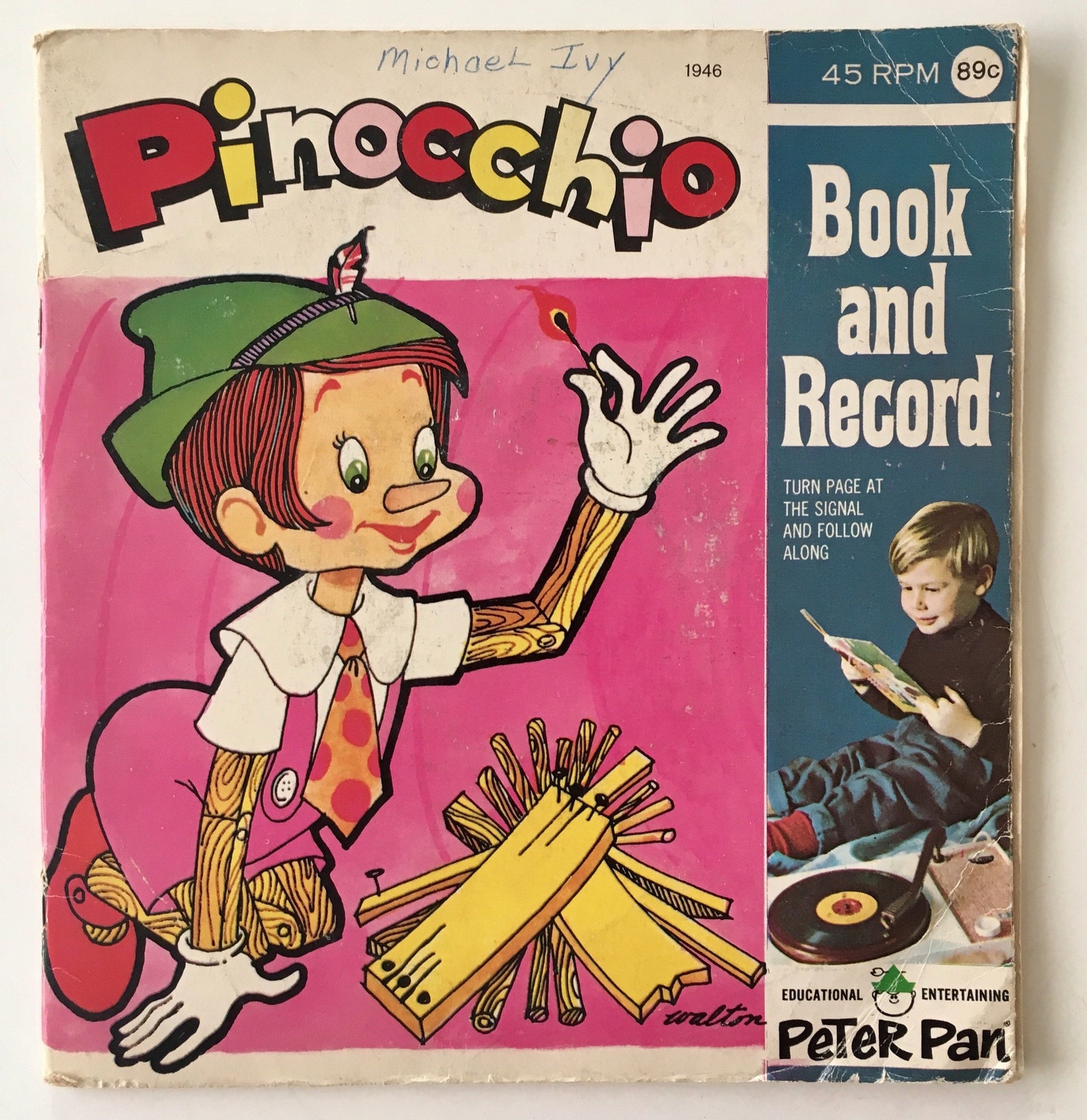 1946 pinocchio book
