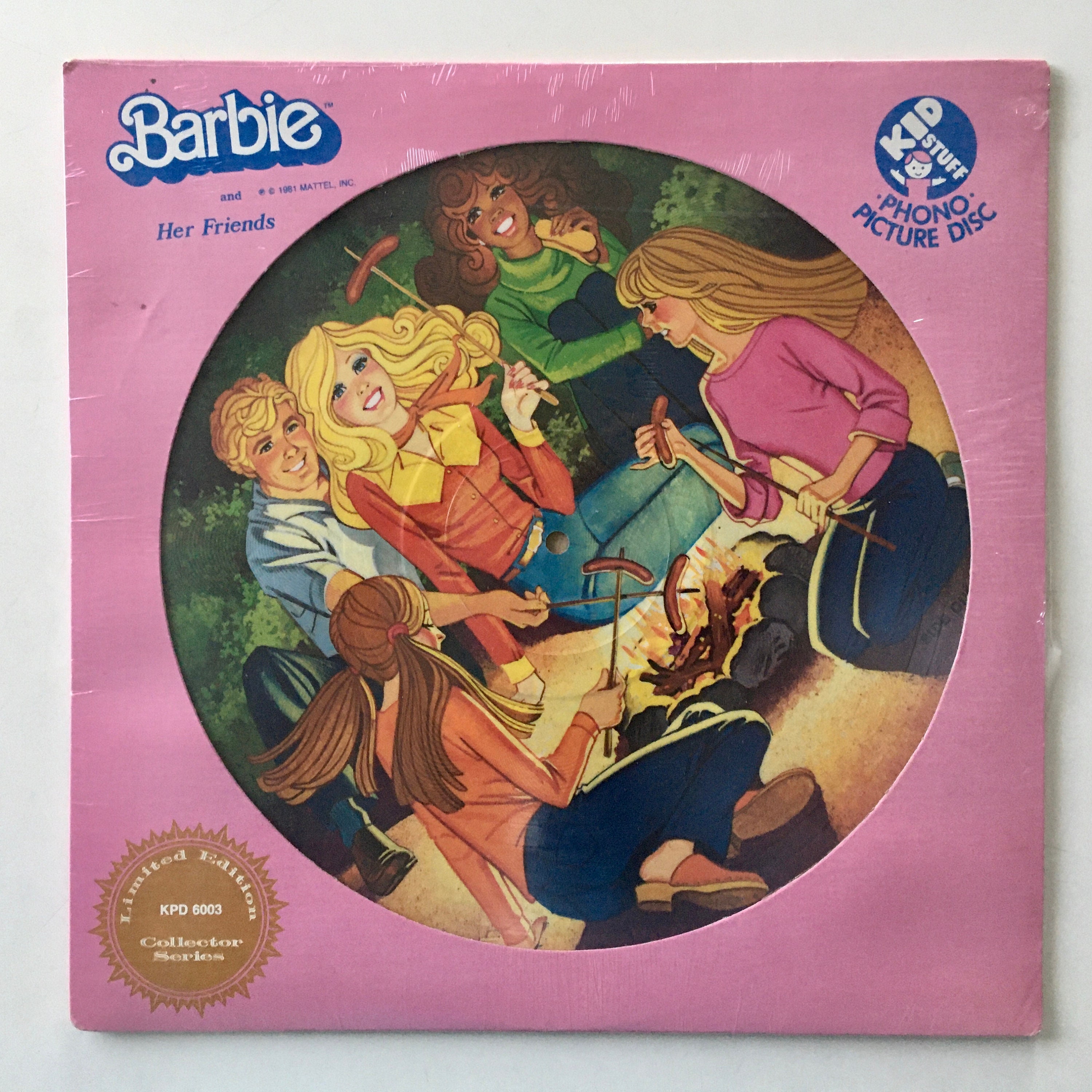 Barbie and Her Friends SEALED Picture Disc LP Vinyl Record Album