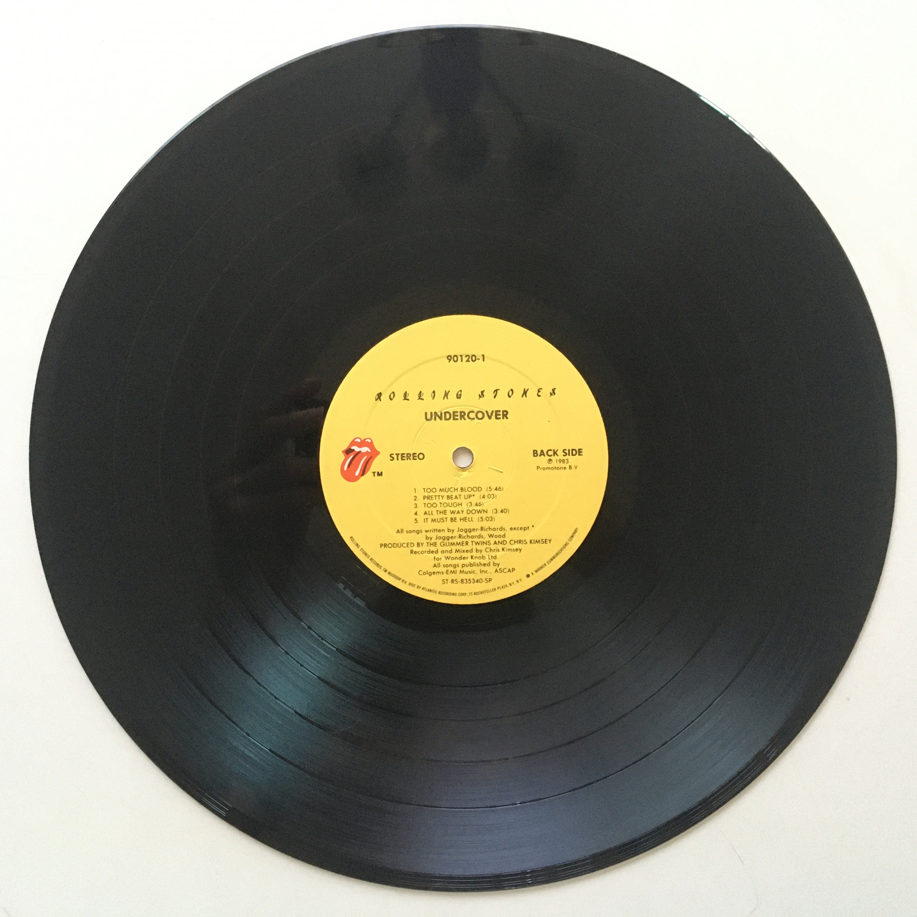 ローリング ストーンズ - アンダーカバー LP ビニールレコード ローリング ストーンズ - アンダーカバー LP ビニールレコード