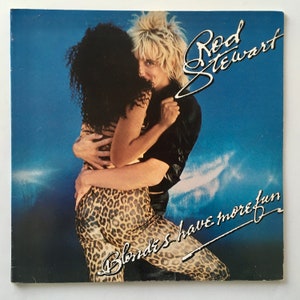 Rod Stewart Blondes Have More Fun LP Vinyl Record Album, Warner Bros. Records-BSK-3261, 1978, Original Pressing image 1