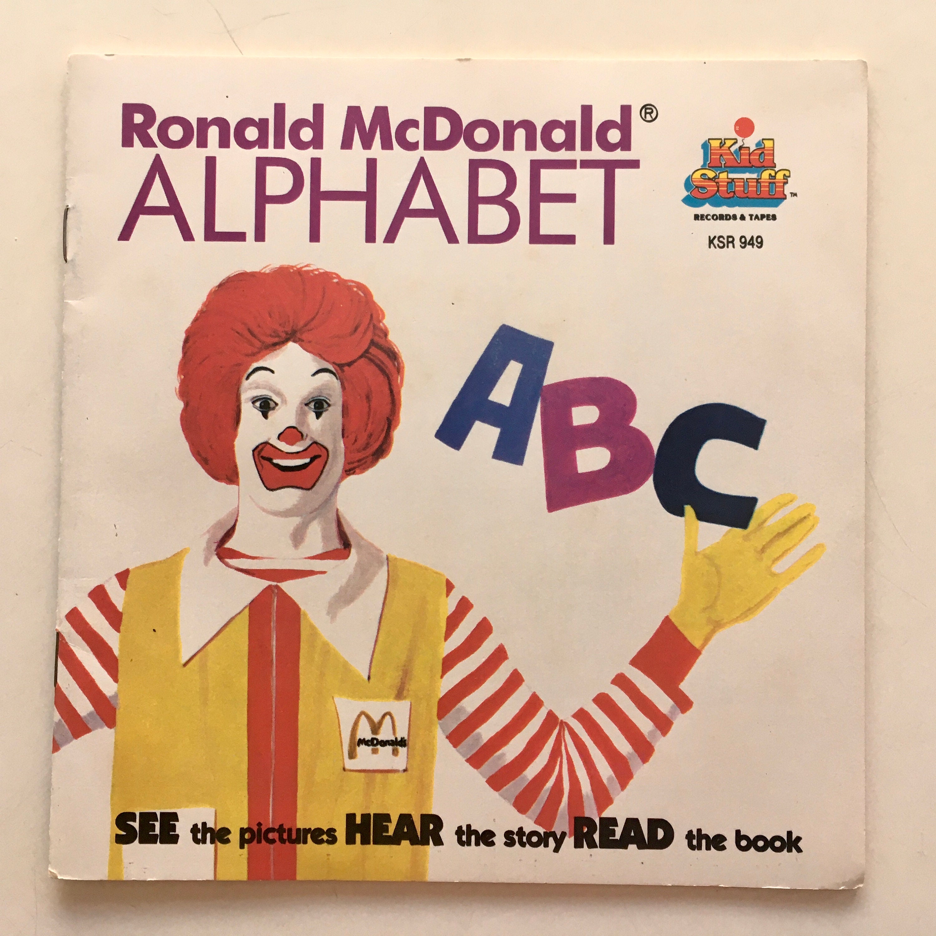 1970年製 マクドナルド ロナルド ヴィンテージ ぬりえ 本 レア 3 Ronald Mcdonald Coloring Book - Etsy
