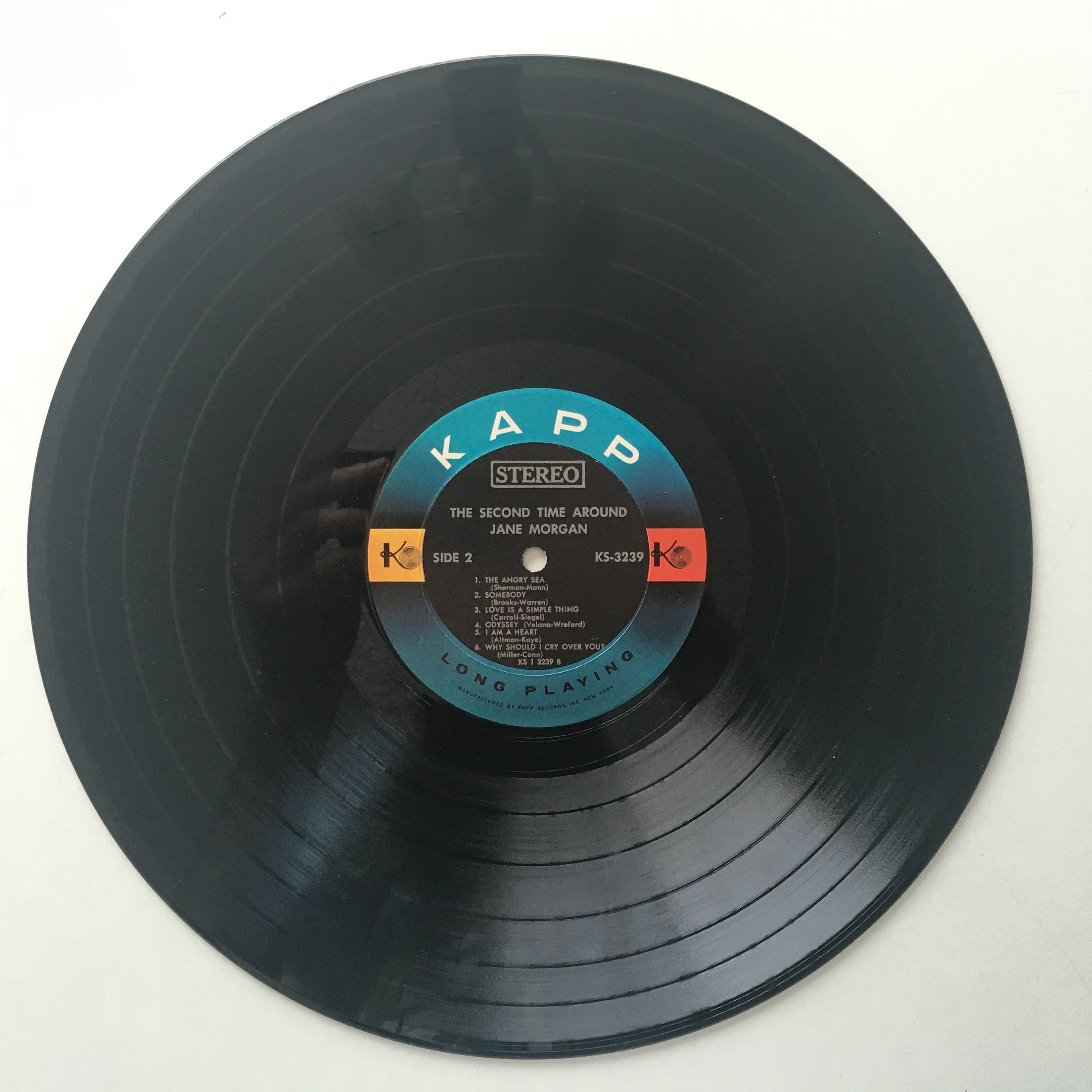 Jane Morgan - The Second Time Around LP Schallplattenalbum, Kapp