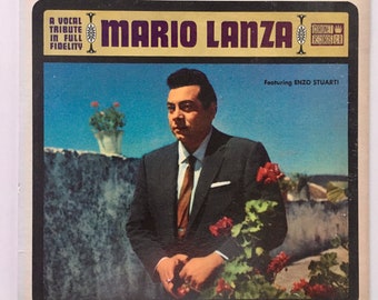 Enzo Stuarti A Tribute To Mario Lanza LP Vinyl Record Album, Coronet Records - CXS-161, Classical, Original Pressing