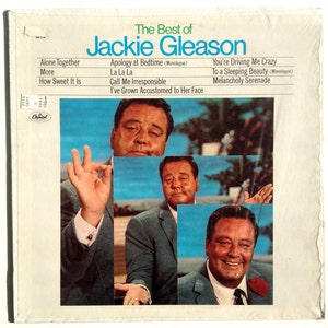 Jackie Gleason - The Best of Jackie Gleason LP Vinyl Record Album, Capitol Records - SM-2796, Jazz, Easy Listening, 1968