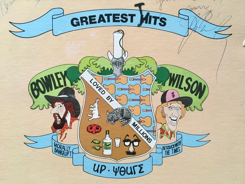 Bowley & Wilson - Greatest Tits LP Vinyl Record Album, Bowley Wilson ...