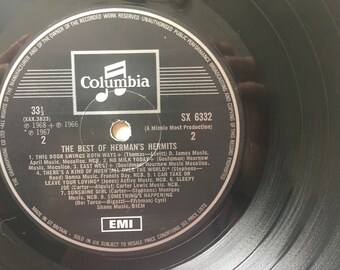 Herman's Hermits - the Best of Herman's Hermits LP Vinyl Record