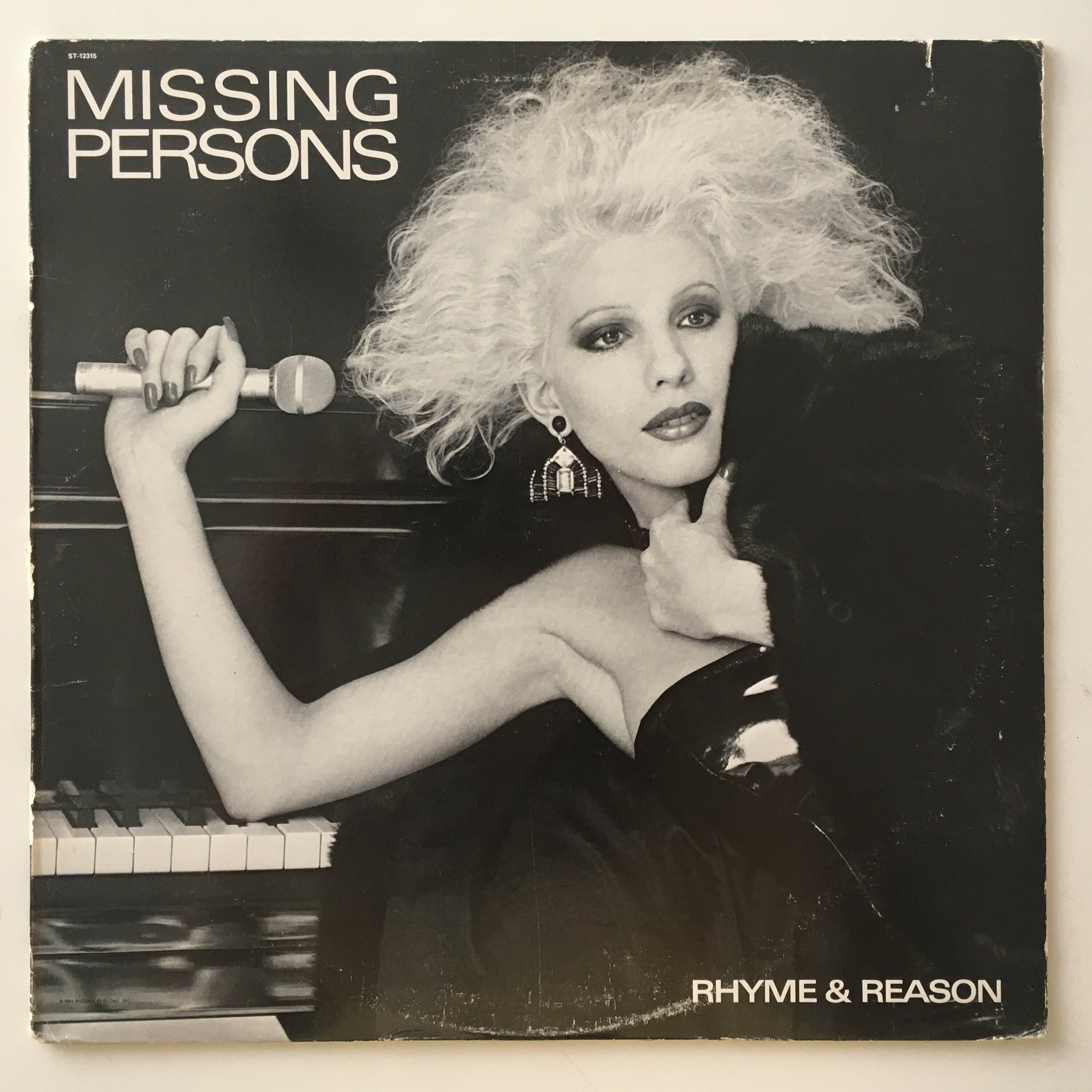 Missing Persons - Rhyme & Reason LP Vinyl Record Album, Capitol