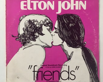 Elton John - Friends (Original Soundtrack Recording) LP Vinyl Record Album, Paramount Records - PAS-6004, 1978