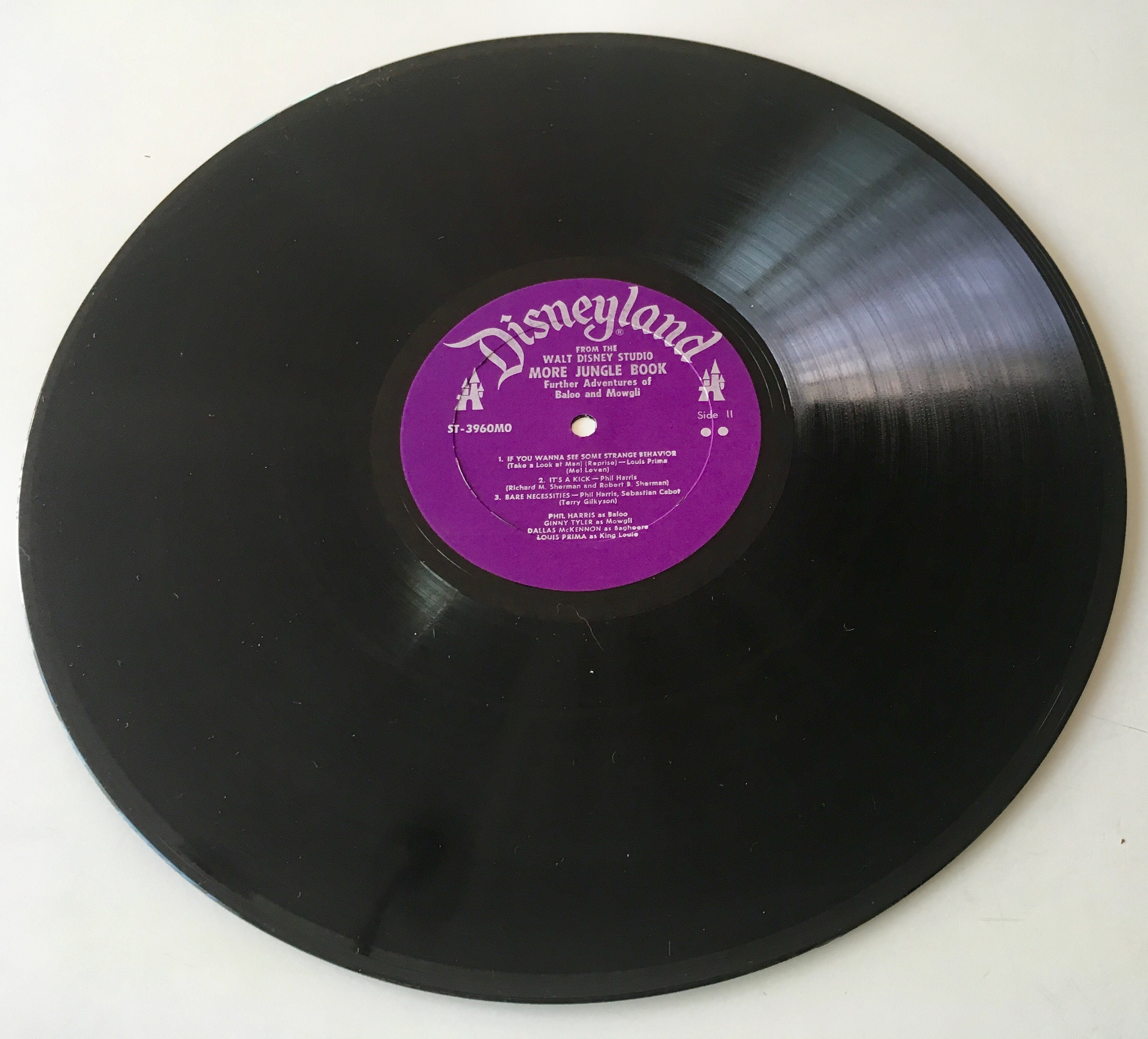 ジャングルブック LP ビニールレコードアルバム、ディズニーランド