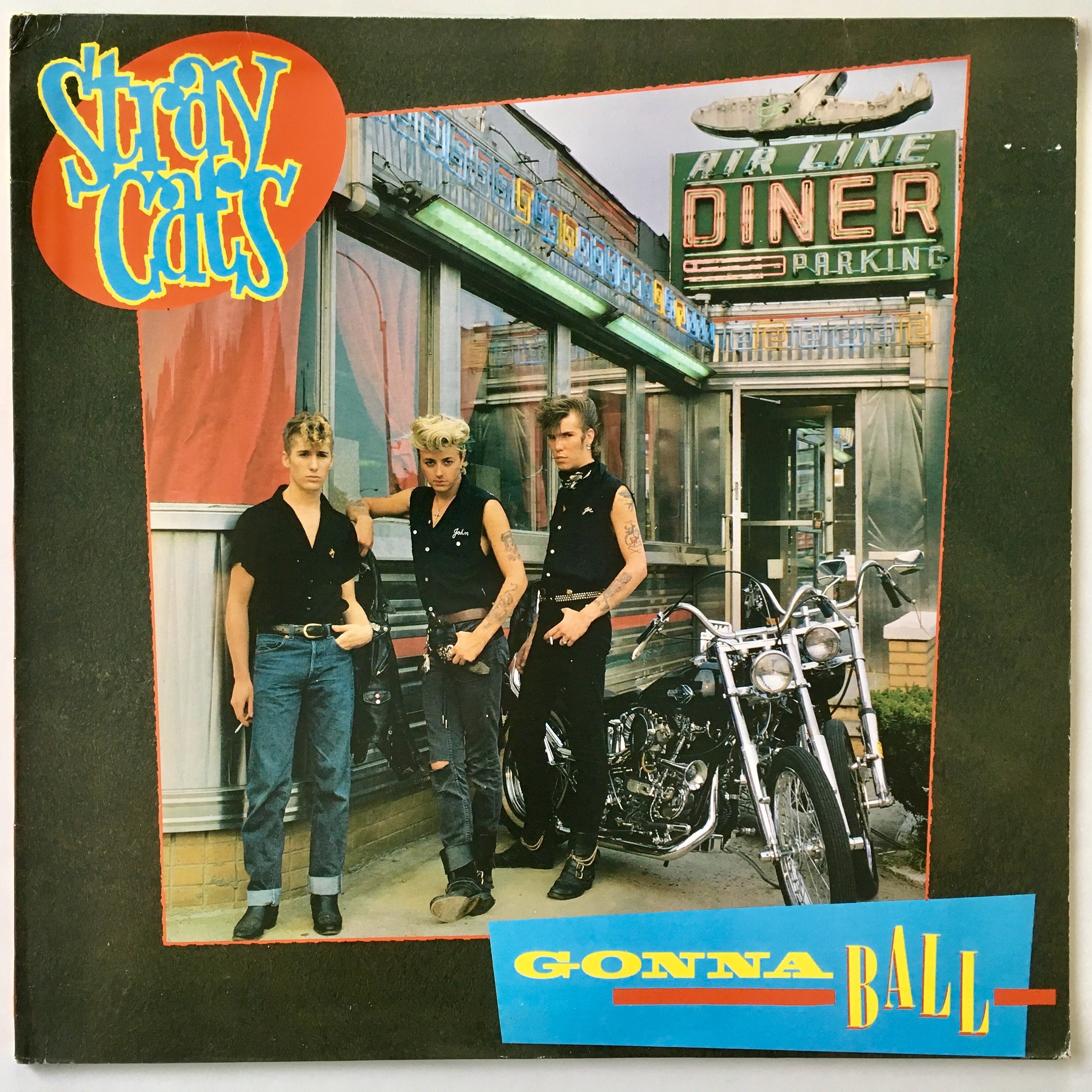 Stray Cats -gonna Ball LP Vinyl Record Album, Arista - STRAY