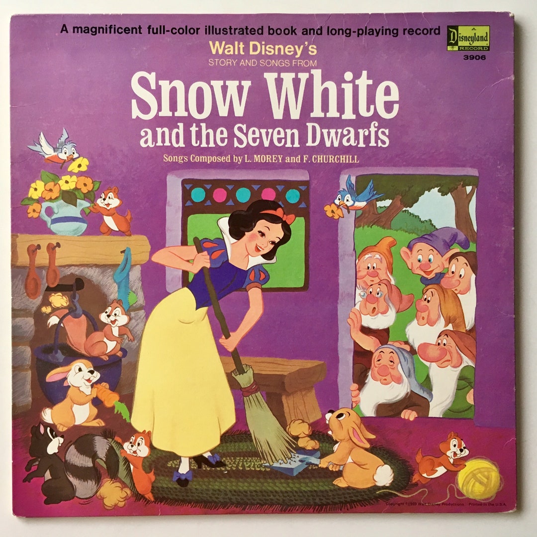 ヴィンテージ 60年代？白雪姫と七人の小人」レコード ウォルト ディズニー ヴィンテージ 60年代？白雪姫と七人の小人」レコード ウォルト