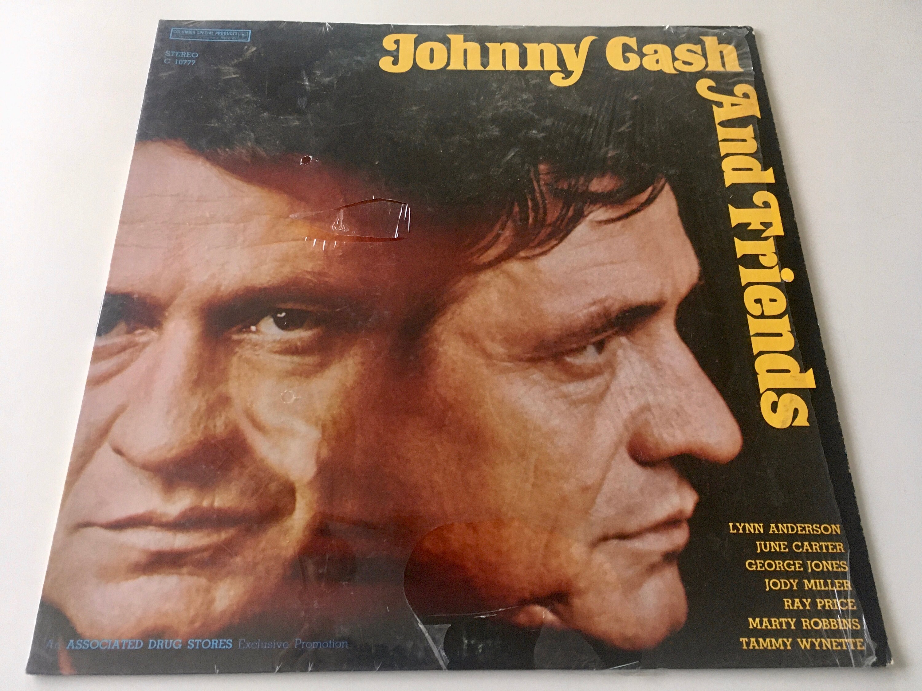 Johnny Cash - Johnny Cash and Friends LP Vinyl Record Album