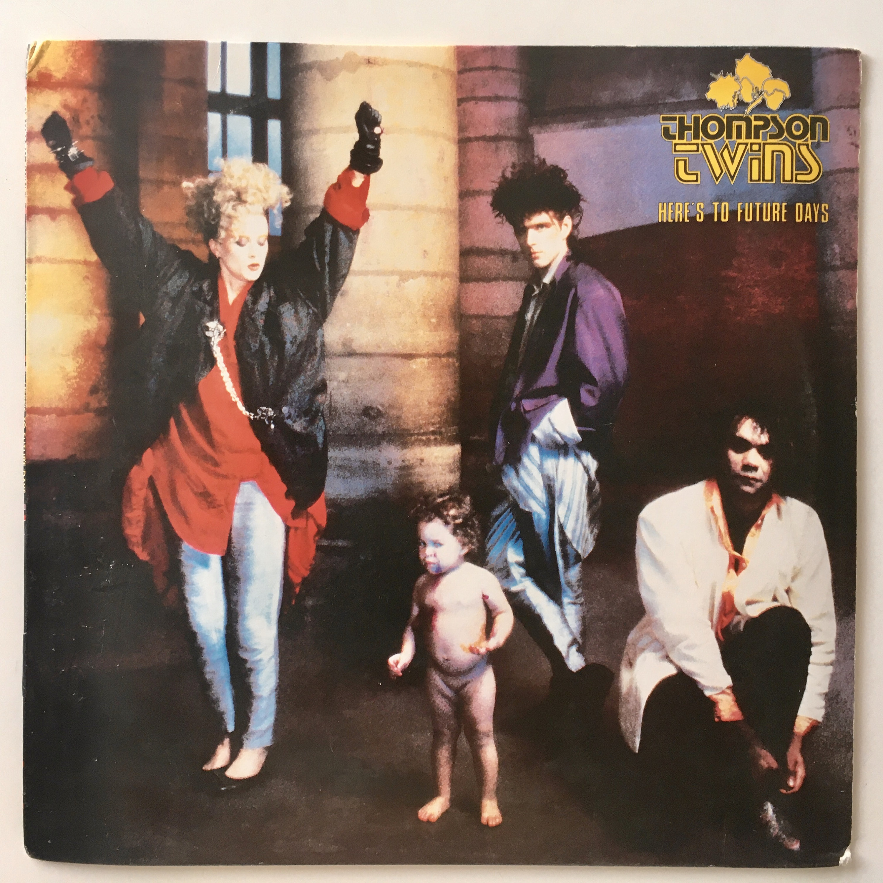 Thompson Twins Here's to Future Days LP Vinyl Record Album, Arista