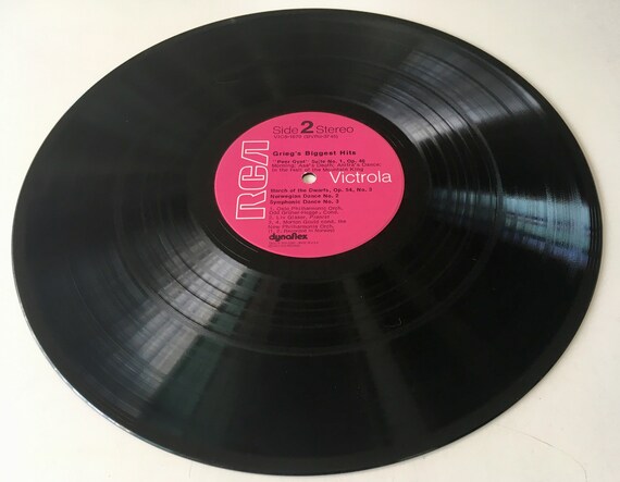 Griegs Biggest Hits Lp Vinyl Record Album Rca Victrola Vics 1670 Clasical 1972 Original Pressing