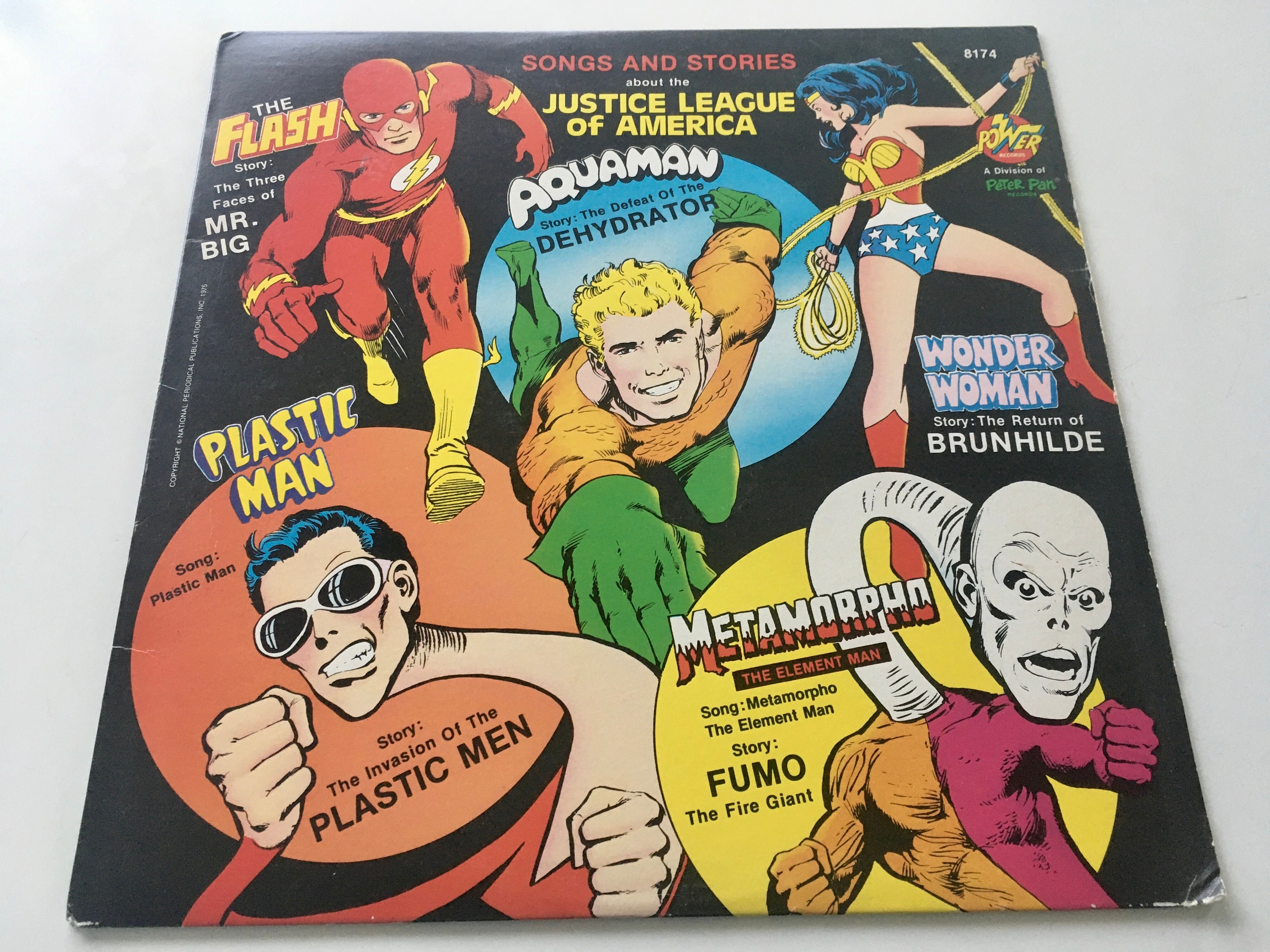 Justice League of America (stories and Songs About The) LP Vinyl