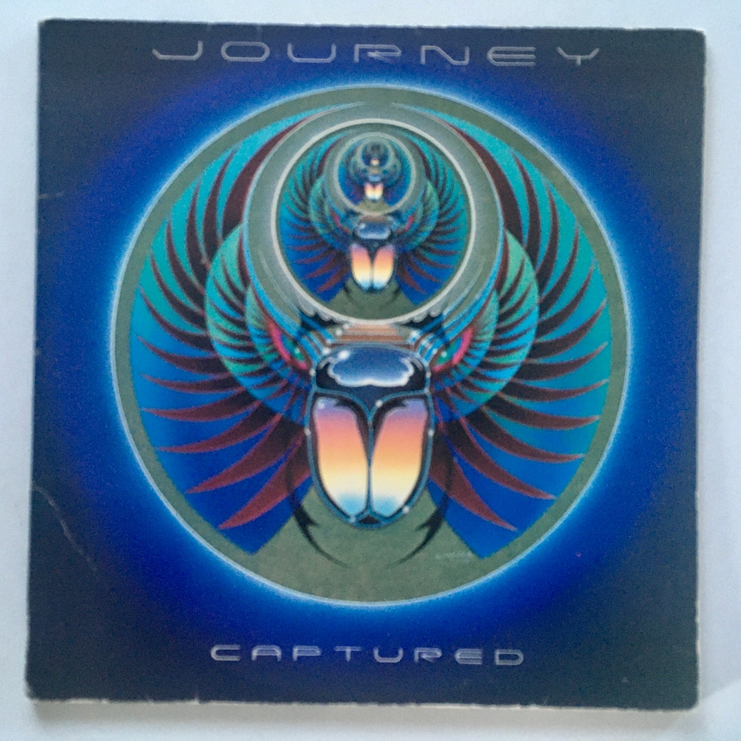 Journey - Captured Gatefold Double LP Vinyl Record Album, Columbia