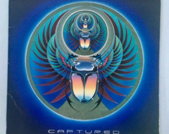 Journey - Captured Gatefold Double LP Vinyl Record Album, Columbia-KC2 37016, Rock, 1981, Original Pressing
