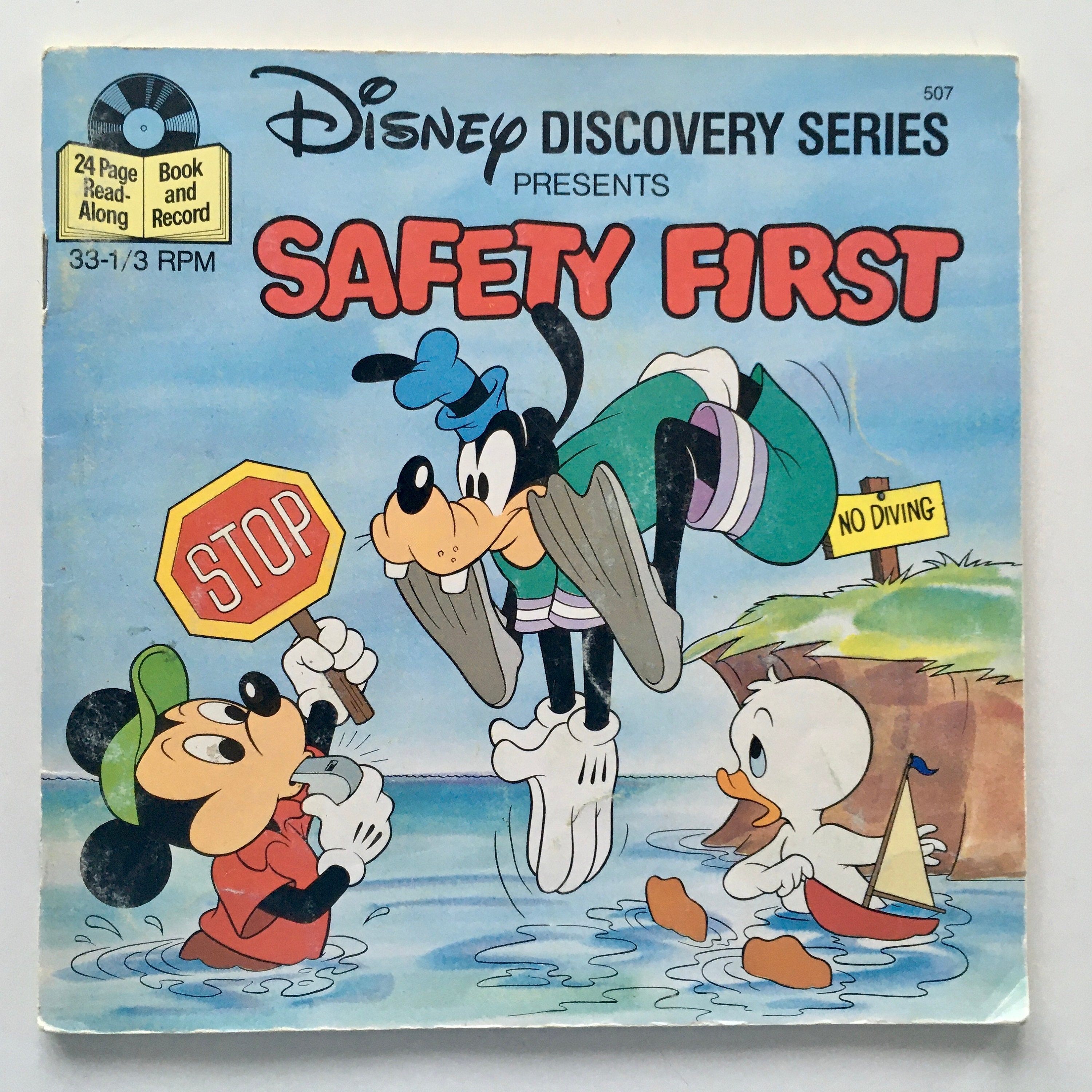 Disney Discovery Series Presents: Safety First 7' Vinyl Record