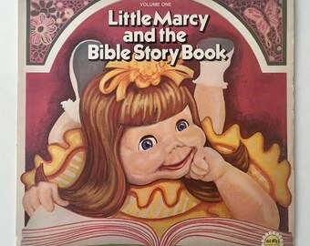 Little Marcy and the Bible Story Book Volume One LP Vinile Album, Word - K-733, 1975, Stampa originale