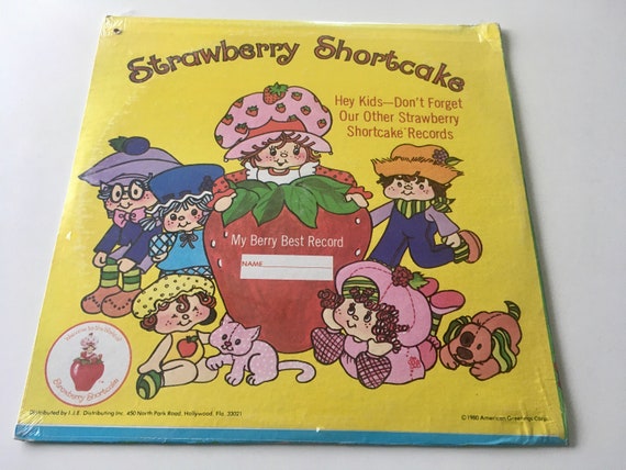 Strawberry Shortcake The World Of Sealed Lp Vinyl Record Etsy