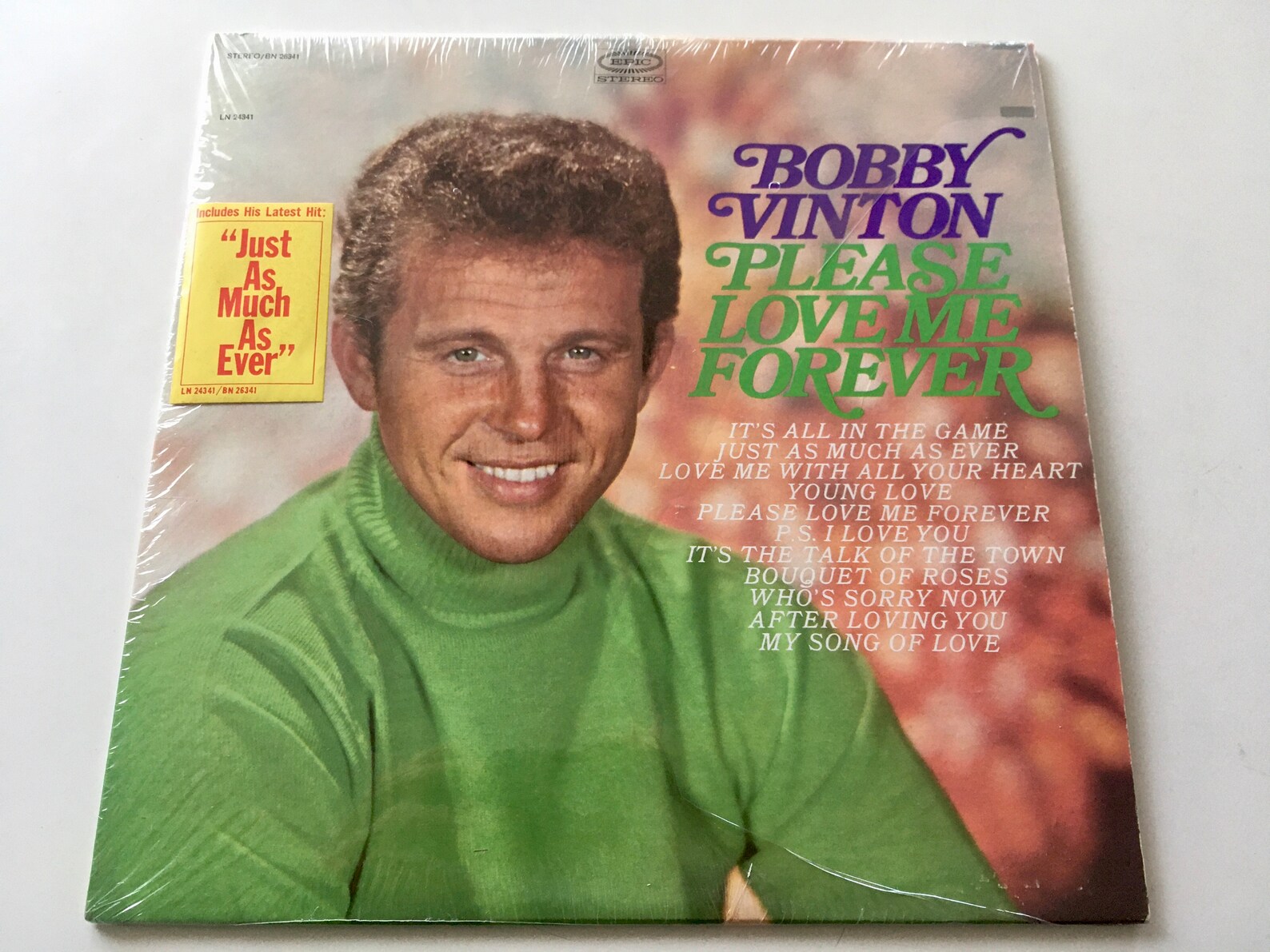 Bobby Vinton Please Love Me Forever LP Vinyl Record Album | Etsy