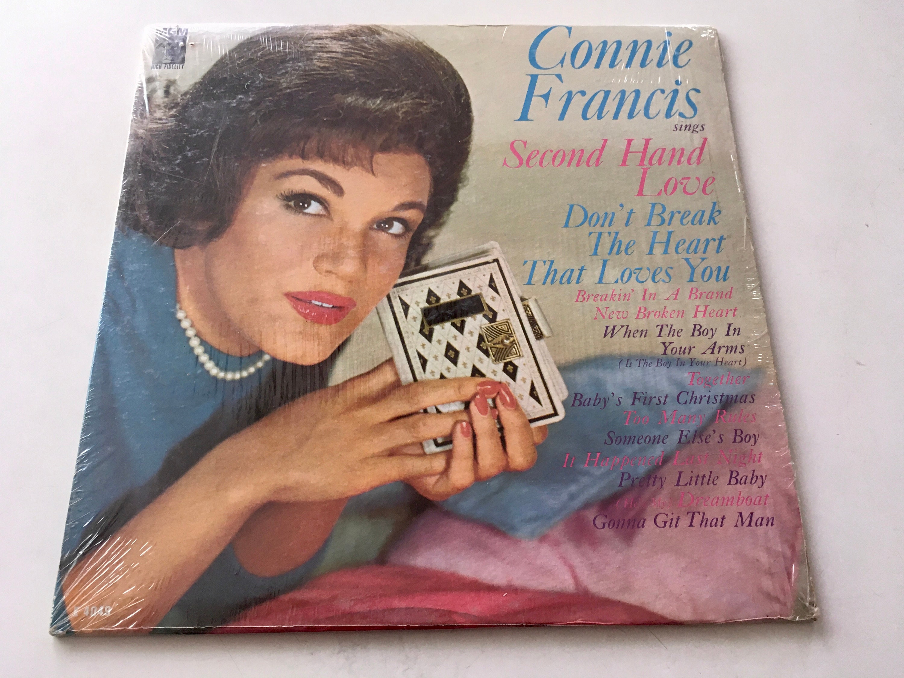 Connie Francis Second Hand Love And Other Hits Lp Vinyl Etsy 日本