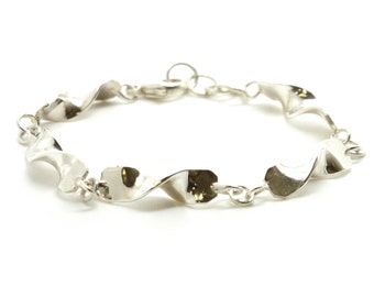 Sterling Silver Twist Bracelet