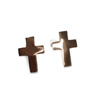 Sterling Silver Cross Cuff links.