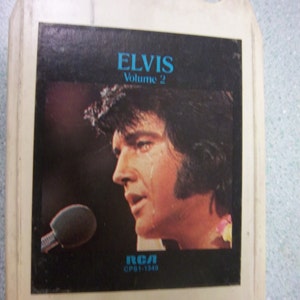 FREE Shipping ELVIS Presley 8 track stereo a legendary performer RCA cps1-1349 vintage music