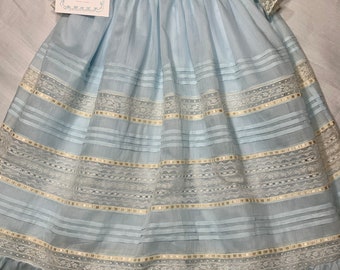 French Handsewn Portrait Gown with Slip