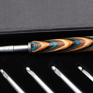 Crochet Hook Set Southwest Wood image 1