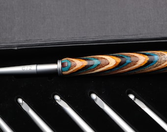 Crochet Hook Set (Southwest Wood)