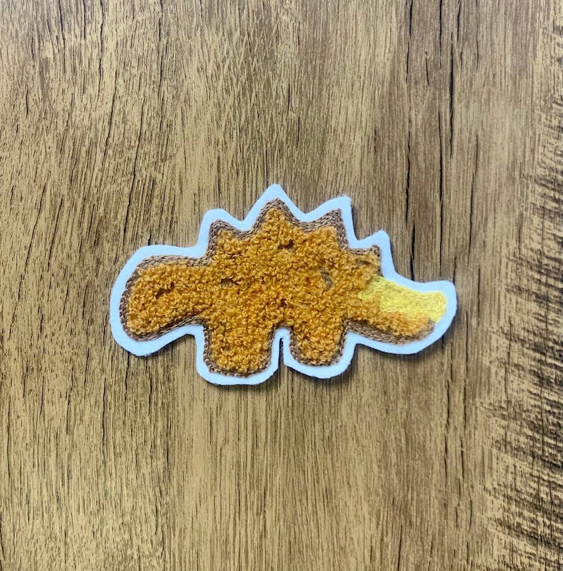 Chenille Dino Nugget Patch - Etsy Canada