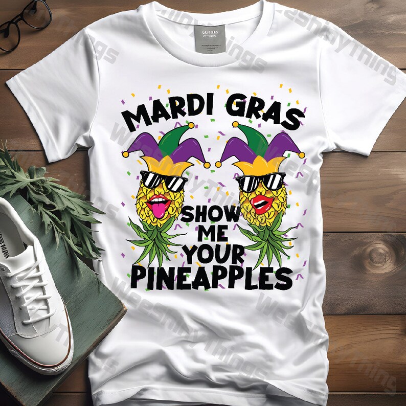 mardi gras pineapple