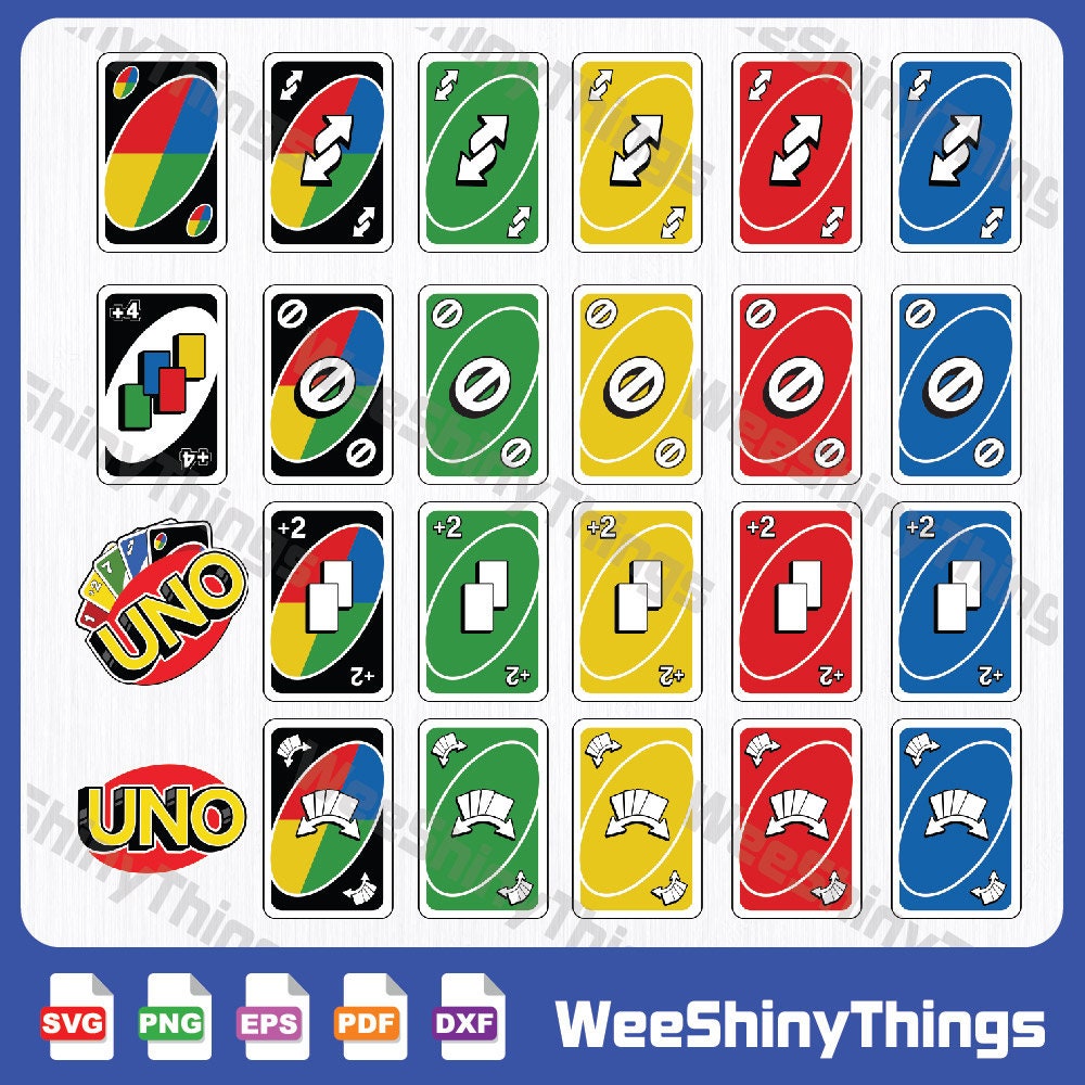 Uno Reverse Cards SVG PNG