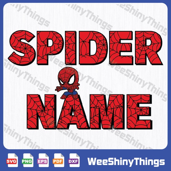 Spider Custom Svg, Super Herro Matching Svg, Spider Mom, Spider Dad, Spider Birthday Svg ,Spider Svg, Spider Birthday