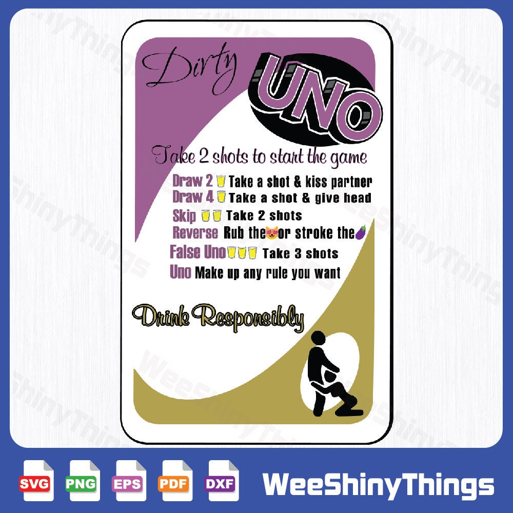 Dirty Card Game SVG, Dirty Card Svg, Dirty Rules Card Svg, Card Game