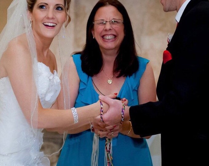 You Choose the Colors Wedding Ceremony Handfasting /hand Binding