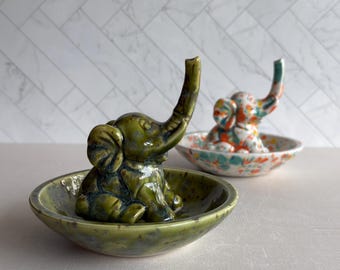 Elephant Ring Holder, Jewelry organizer