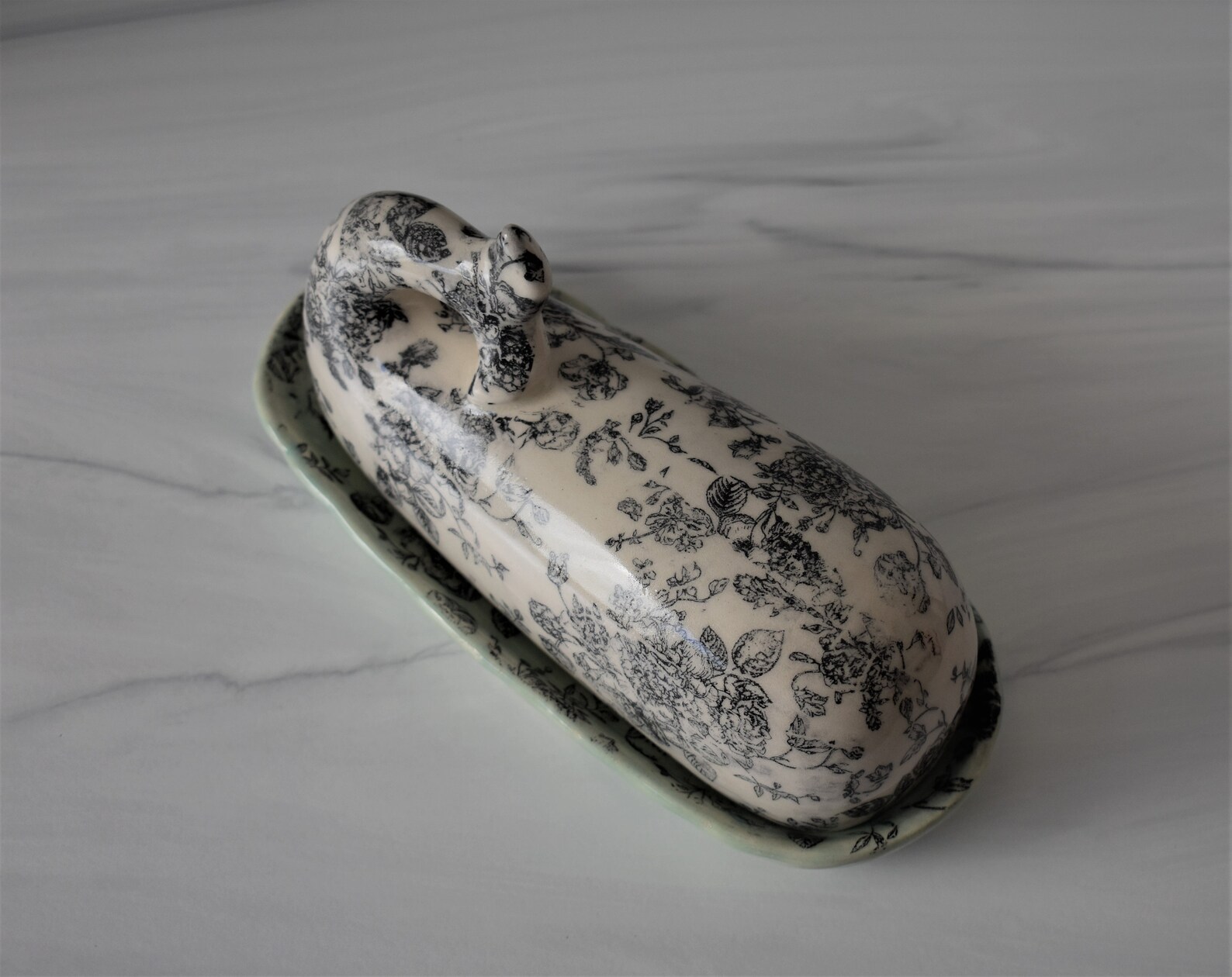 Whale Butter Dish Ceramic Butter Holder Valentines Day Gift Etsy