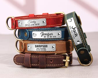 ハンドメイドレザーの馬用牧草地首輪、繁殖牝馬識別 - Etsy 日本
