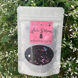 Love Potion Tea | Wizard Inspired Bookish tea | Gift idea, birthday, romantic, magic, book related gifts