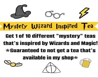 MYSTERY Wizard Inspired Tea | Surprise Bookish Tea