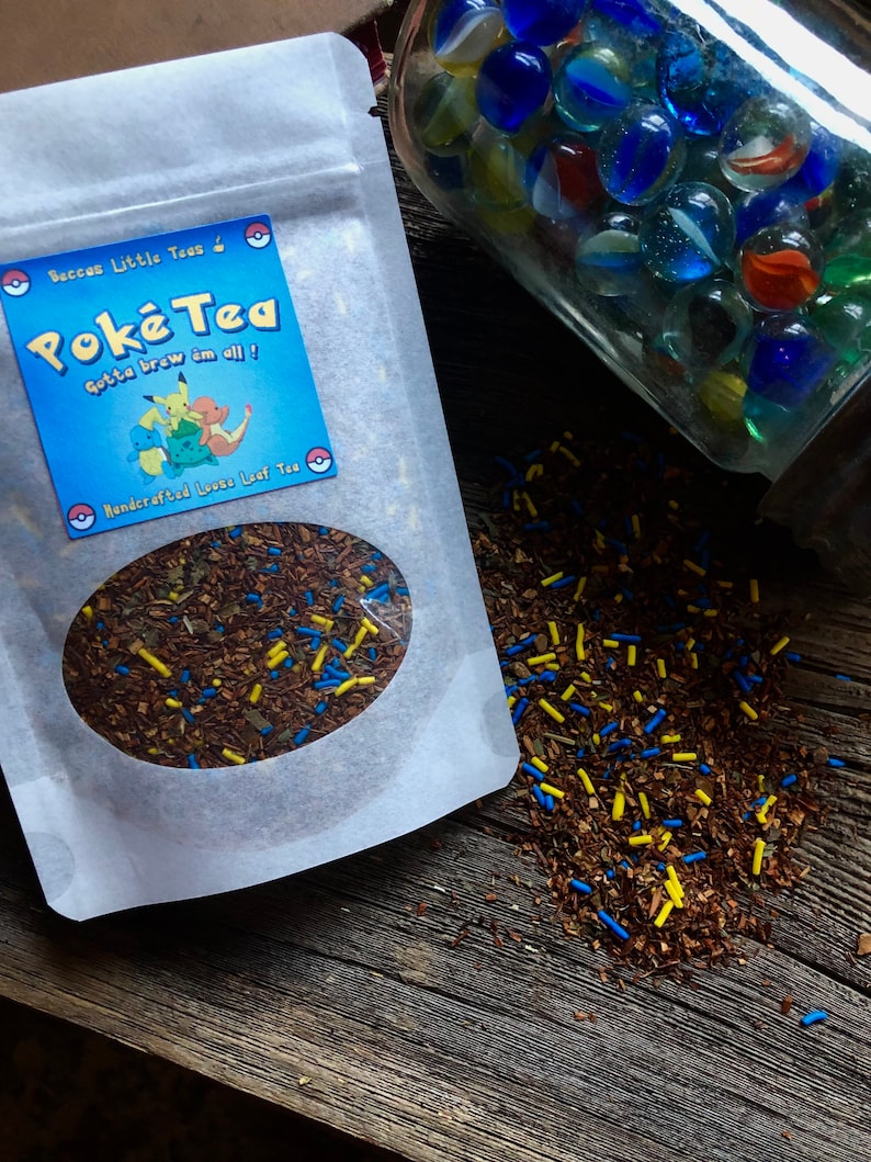 Pokémon Inspired Tea | Pokétea Loose Leaf Tea Blend, Gift Ideas ...