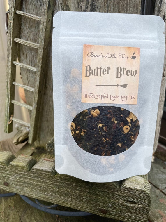 Butter Brew Tea | Wizard Inspired | Butterscotch Bookish tea, gift idea, birthday, magic, book related gifts