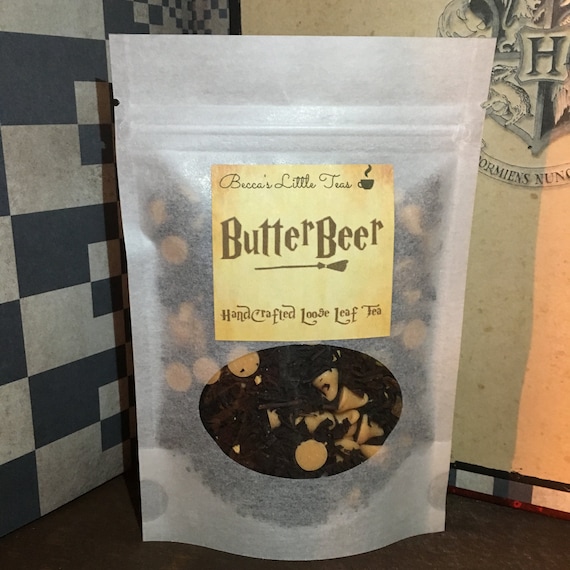 Butterbeer Inspired Bookish Tea Caramel Butterscotch Etsy
